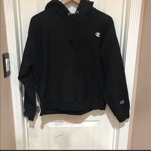 Champion black hoodie